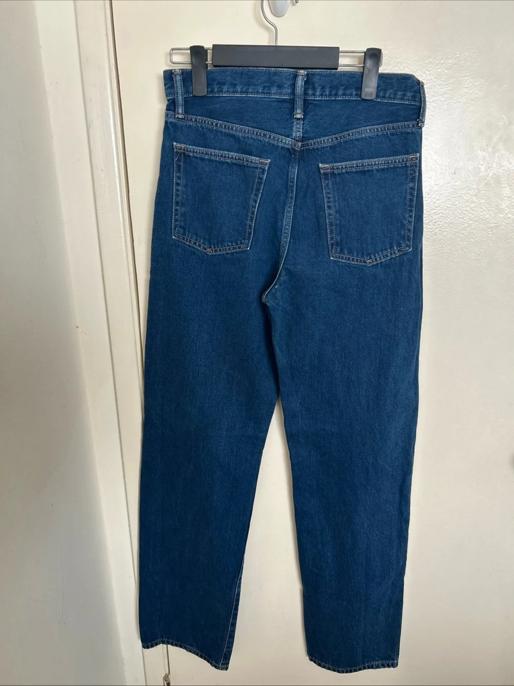 Gap Teen Boys Jeans Sz 18 Blue Original Straight Dark Wash Denim Pants